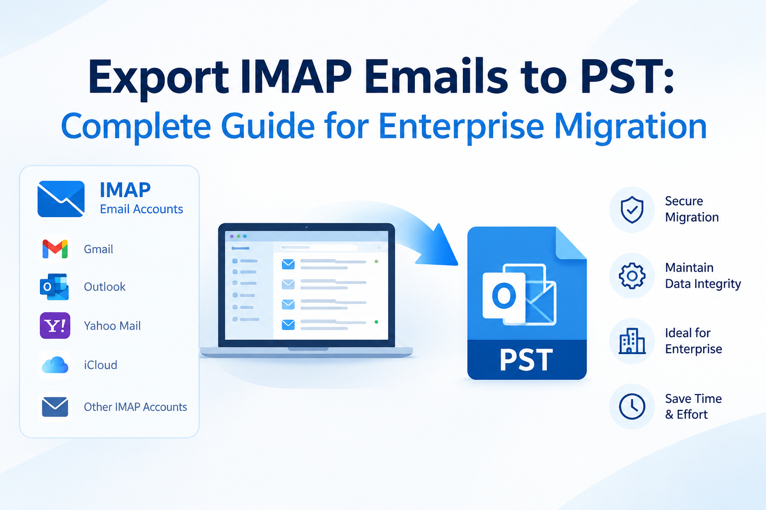 Export IMAP Emails to PST