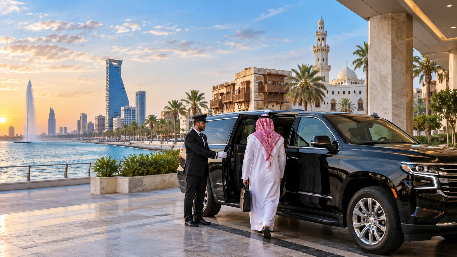 chauffeured Car rental Saudi Arabia